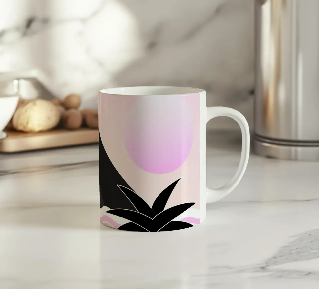 Ciao Isole Cieli Rosa tazza in ceramica da SilverPegasus