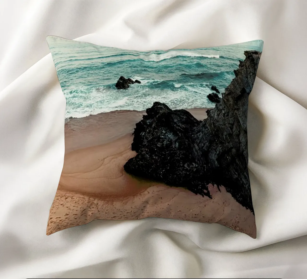 Antlantic Ocean Coast cuscino da Sebastian Hilgetag