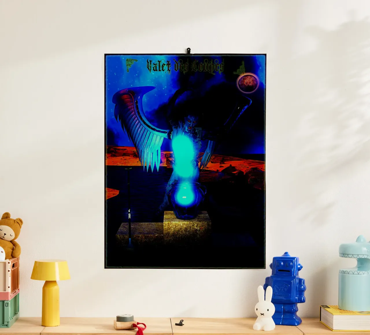 Bélial - De bekerspeler uit de Witcher Parks Tarot poster met kunststof frame van the-witcher