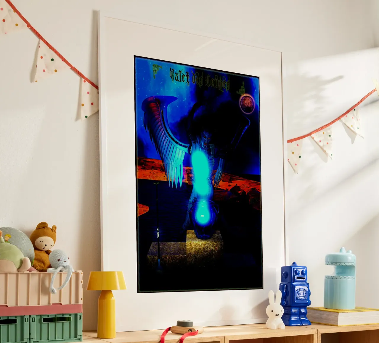 Bélial - De bekerspeler uit de Witcher Parks Tarot poster met kunststof frame van the-witcher