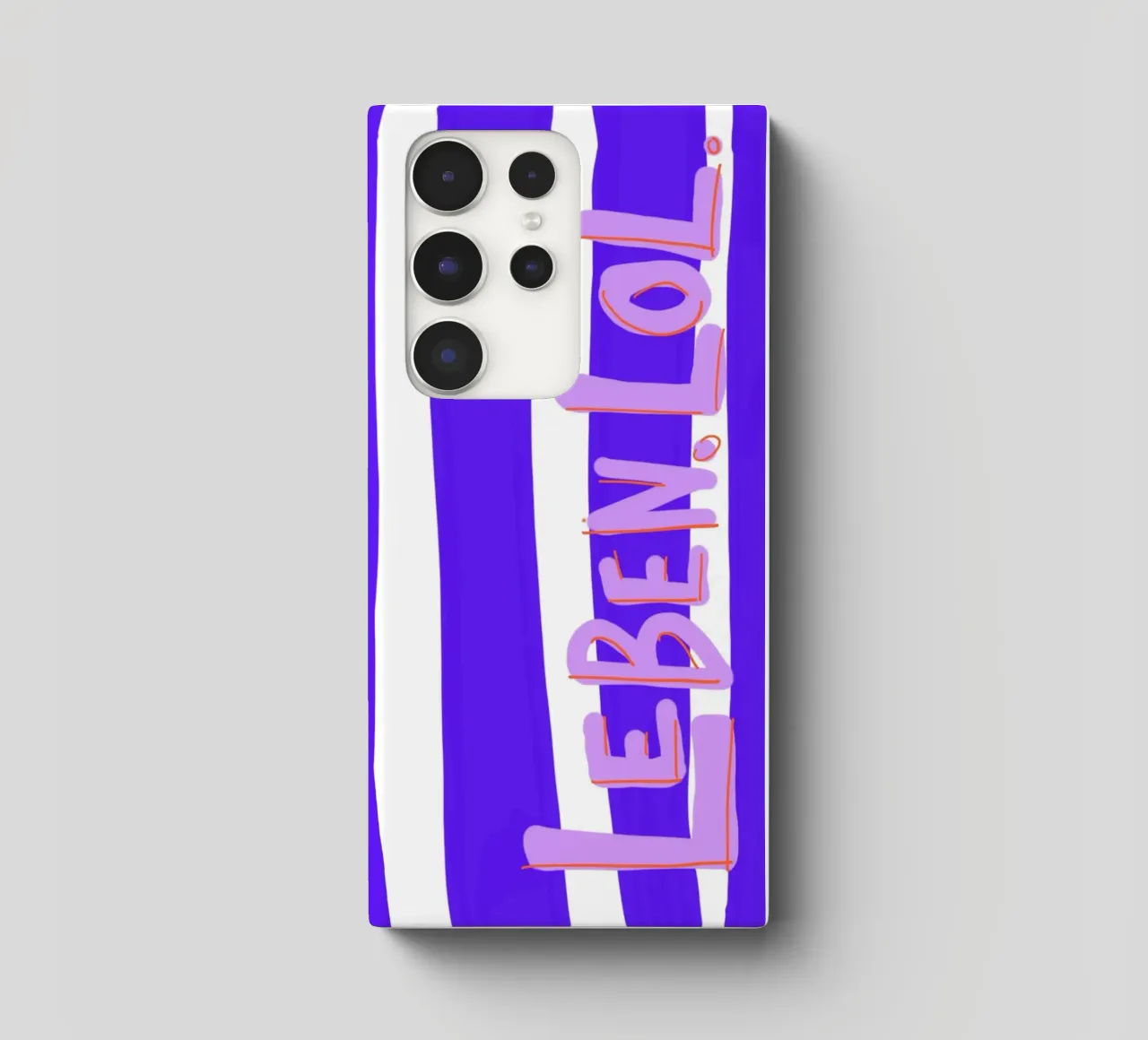 Leben. Lol. samsung hoesje van wee-design