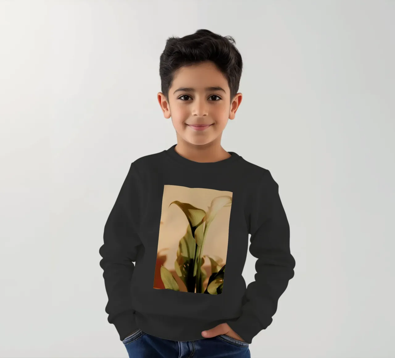 Lily in Soft Light felpa bambino da EyeEm Mobile GmbH