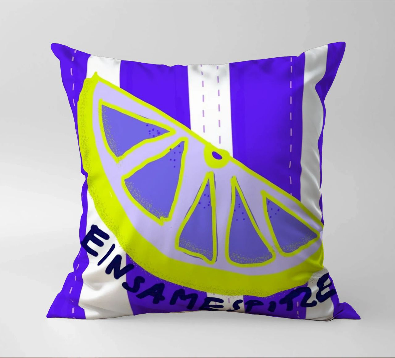 Einsame Zitrone cuscino da wee-design