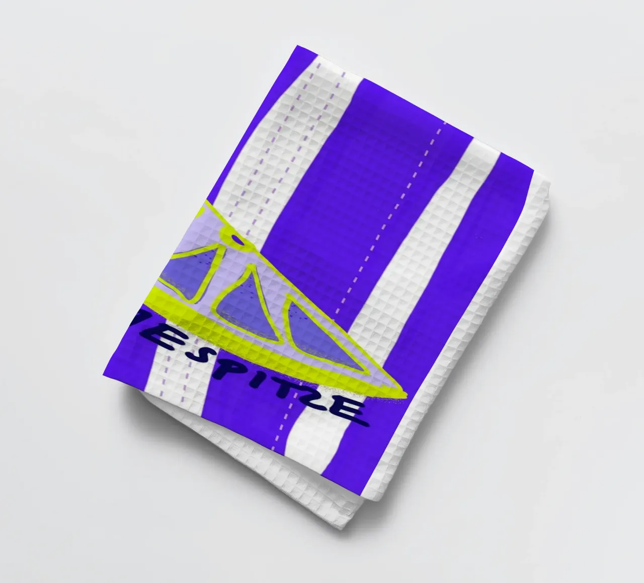 Einsamespitzen Zitrone tea towel by wee-design