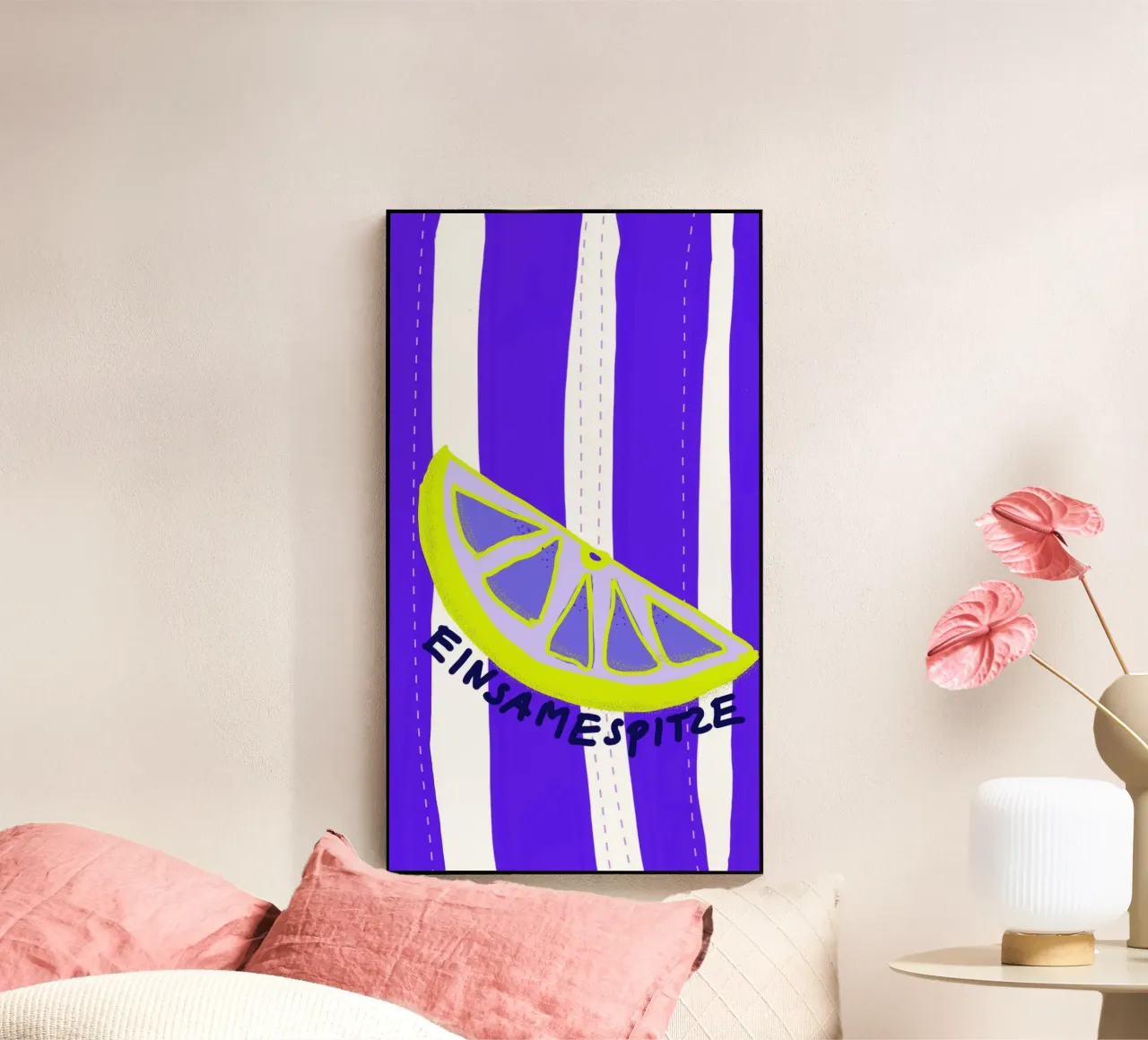 Einsamespitzen Zitrone acryl van wee-design