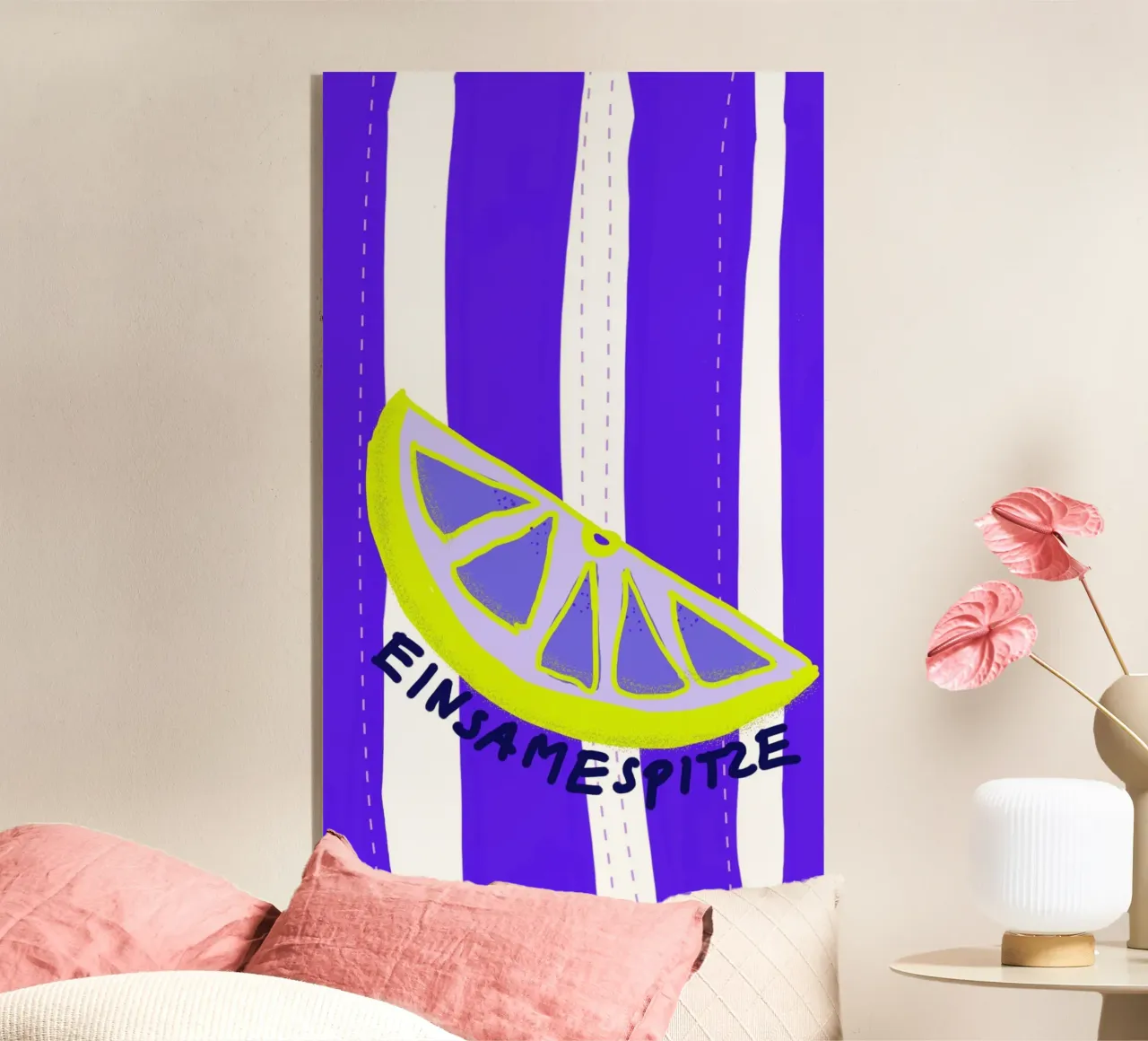 Einsamespitzen Zitrone acryl van wee-design