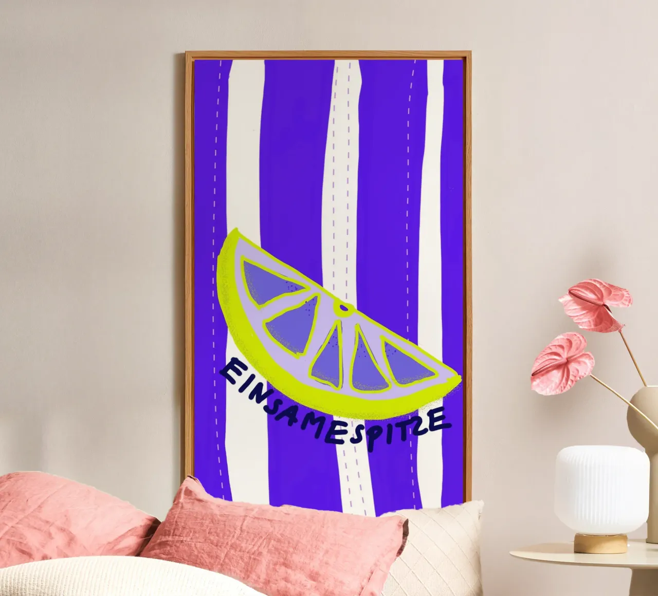 Einsamespitzen Zitrone alluminio dibond da wee-design