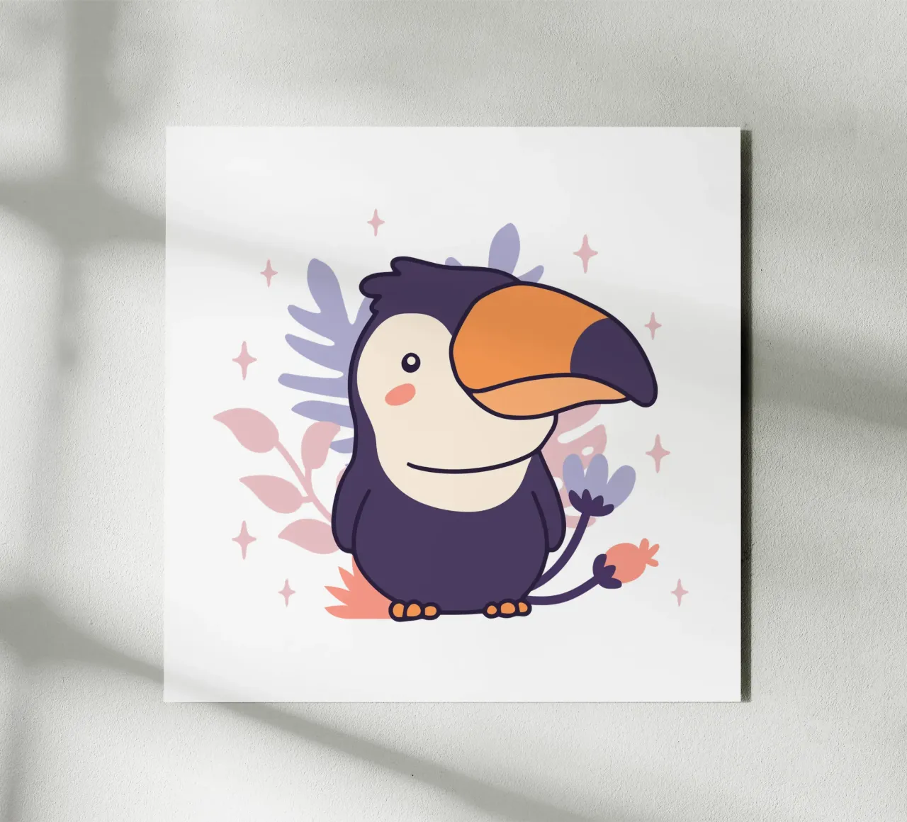 Baby Toucan forex plate by 🐹 BABY ART PRINTS