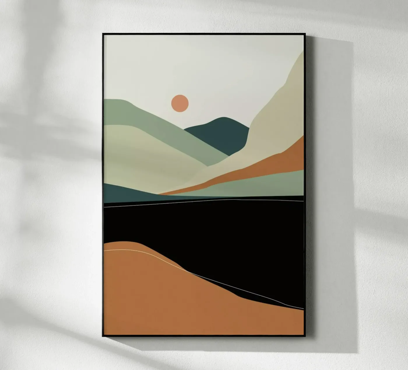 Gebirgssee plexiglass da XOXO Arte