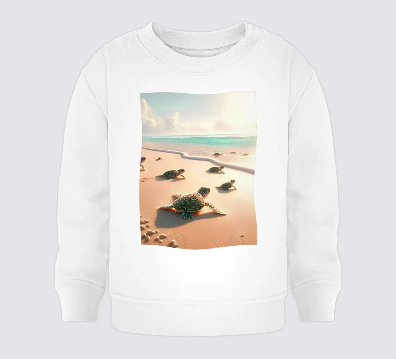 Nel mare felpa neonato da Digital Naive