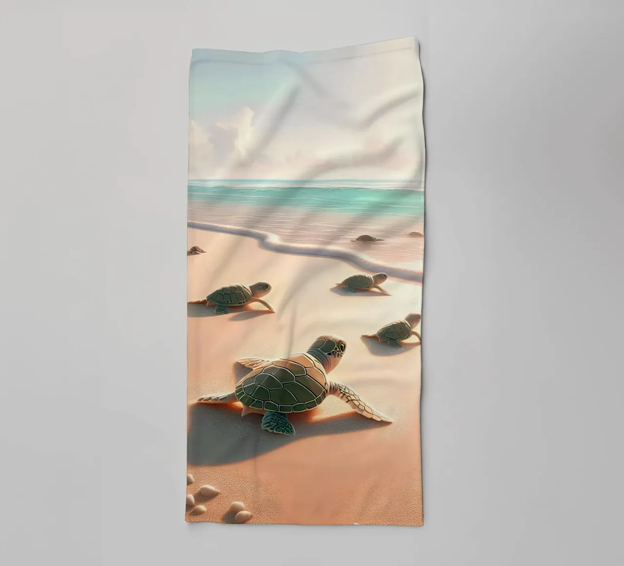 Nel mare asciugamano da bagno da Digital Naive
