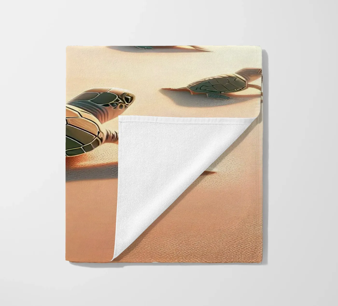 Into the sea beach towel by Digital Naive