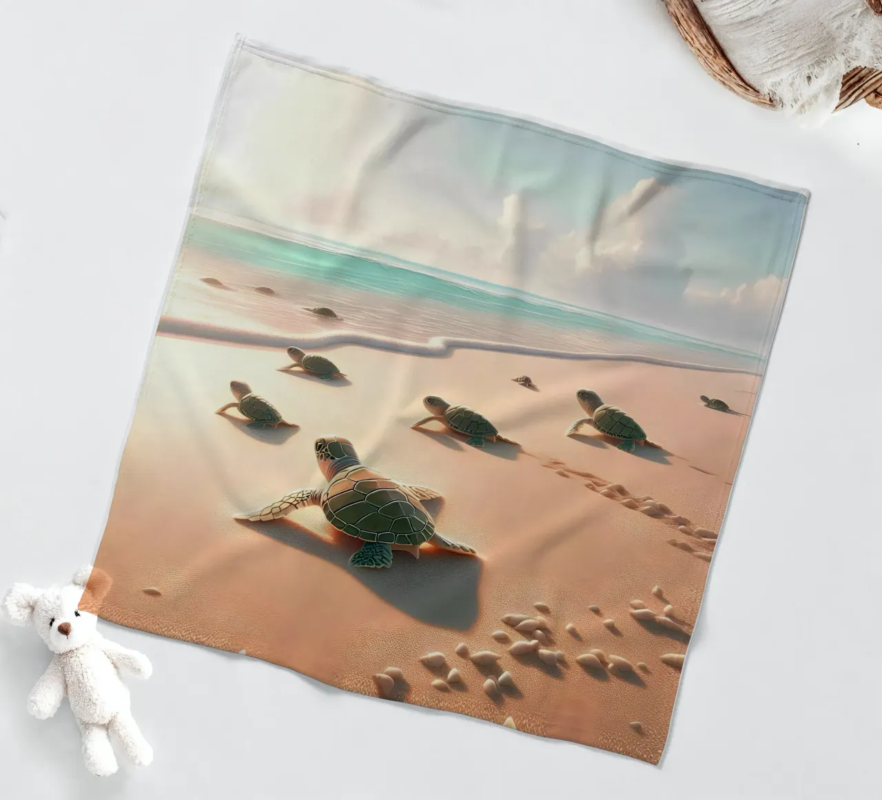 Nel mare coperta in pile da Digital Naive
