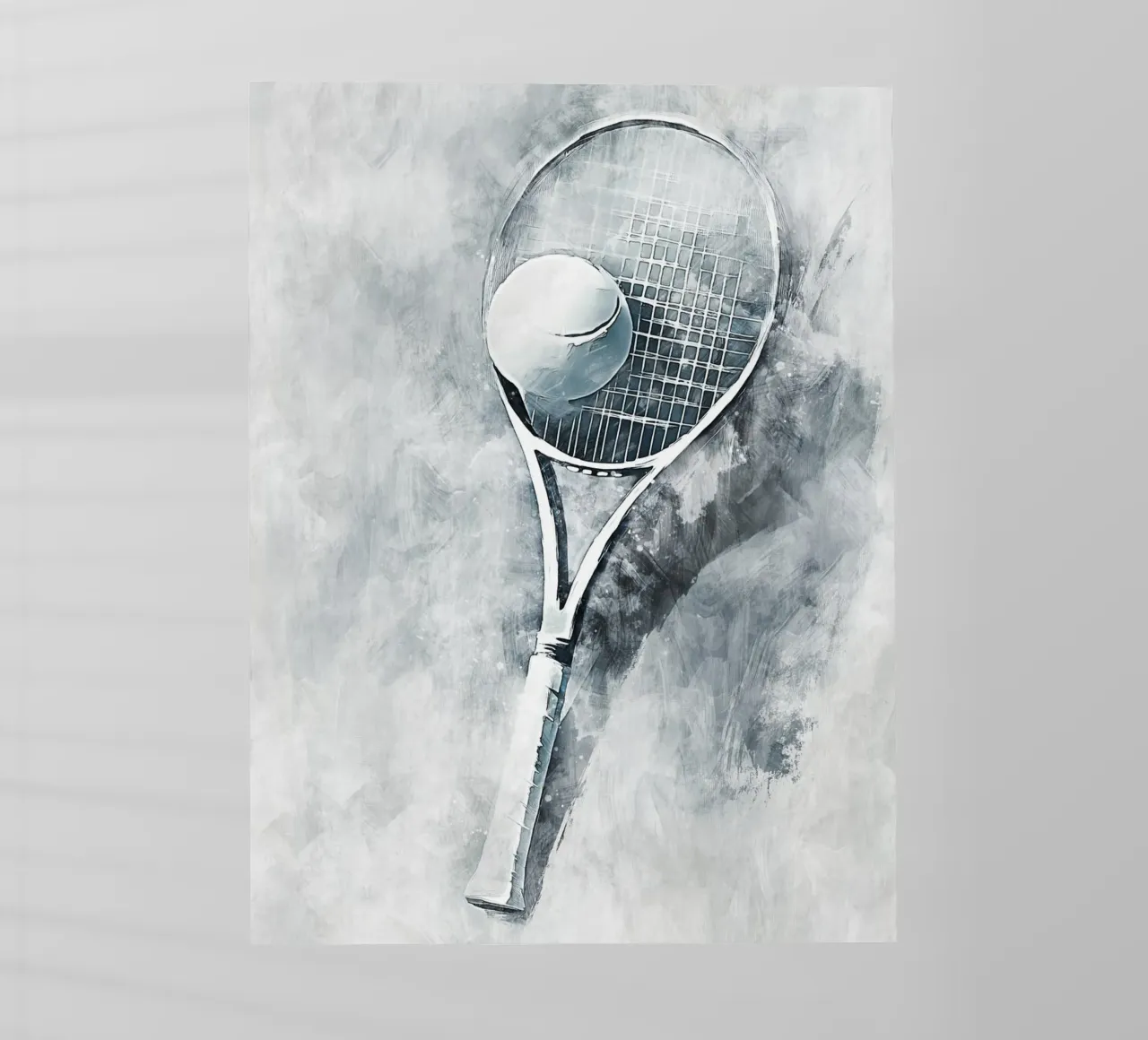 Tennis Ball/Racket art pellicola backlit da Mateo