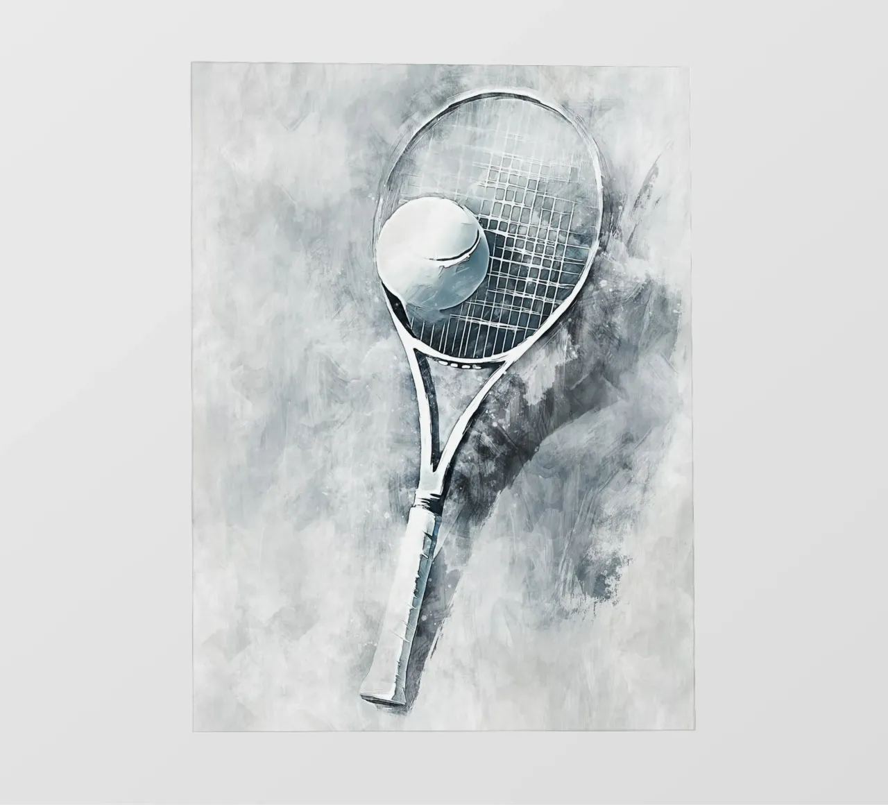 Tennis Ball/Racket art Fototapete von Mateo