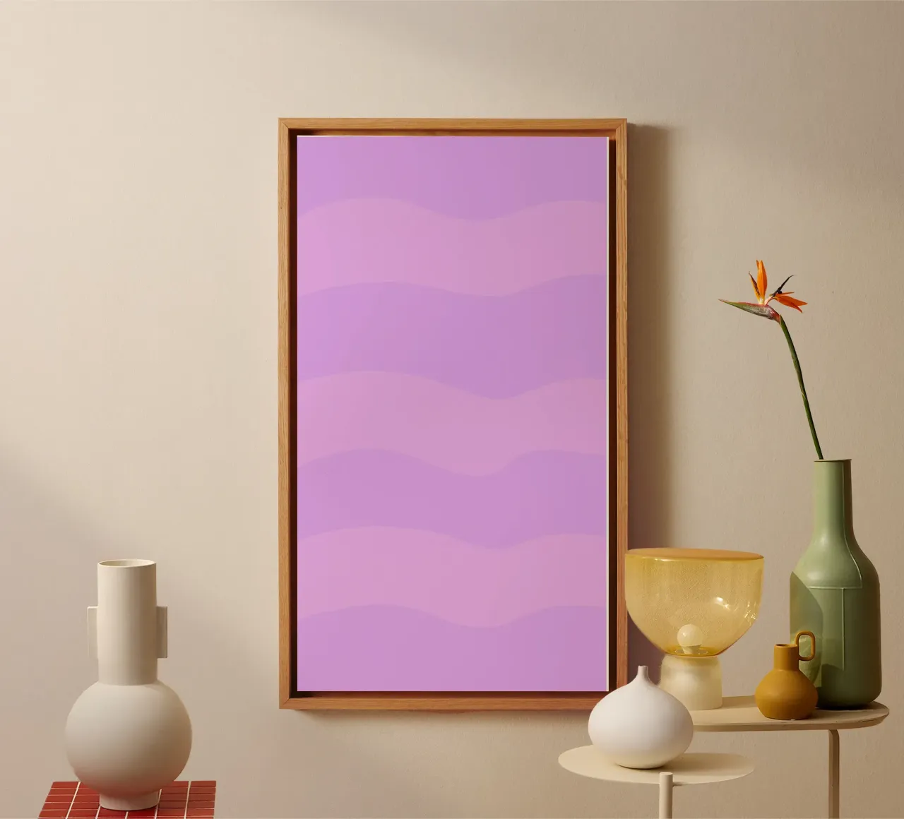 Wavy Lilac toile de wee-design