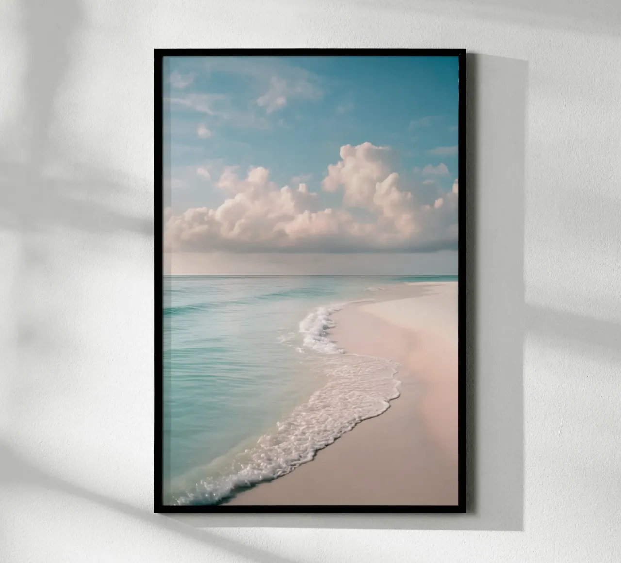 Spiaggia con onde delicate carta hahnemühle da Indigo Tides Art