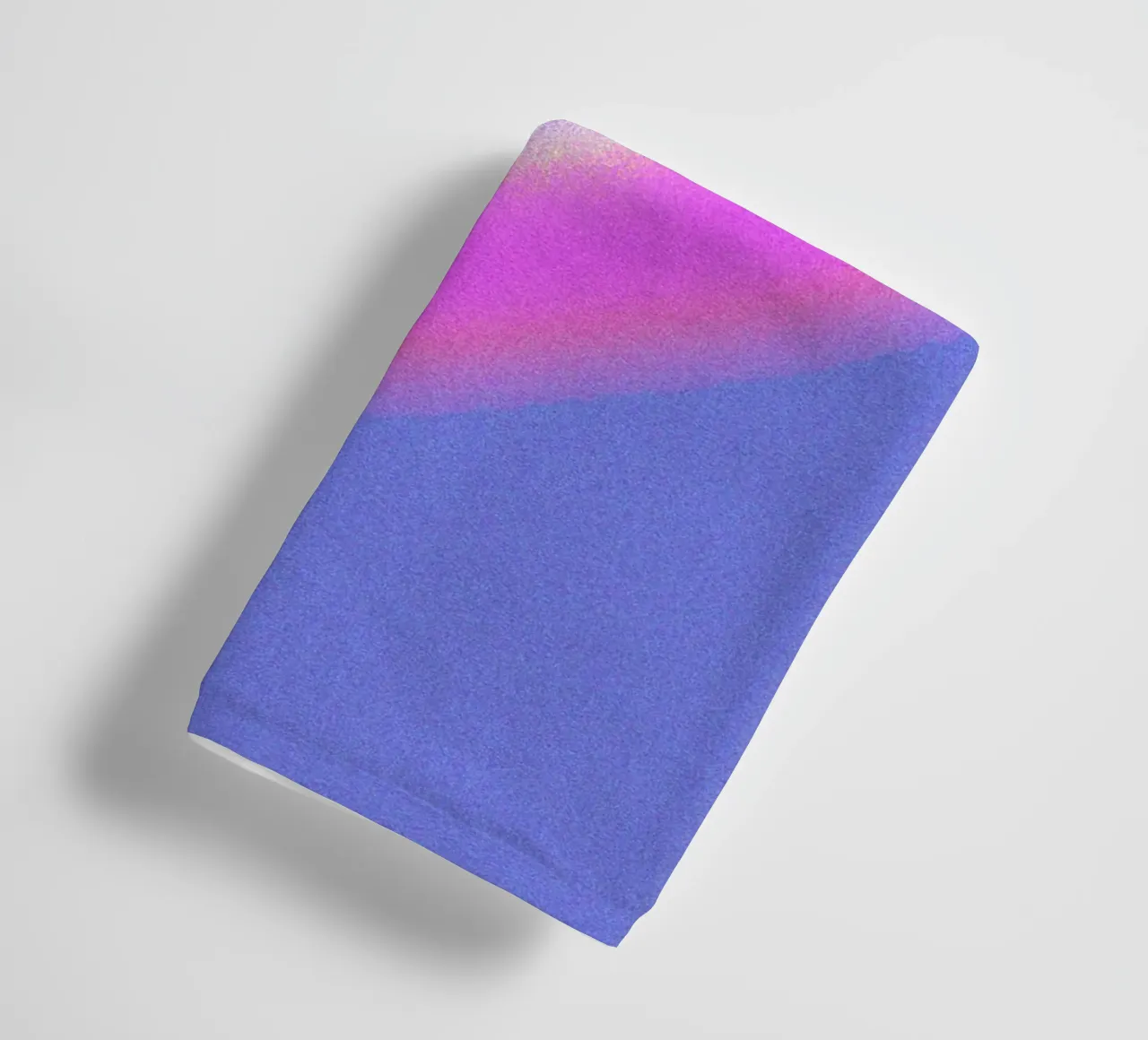 Aura Heart Abstract Gradient Graphic Art Print towel by NorwesClub