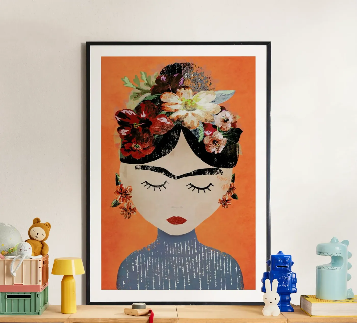 Frida (Orange) poster da treechild
