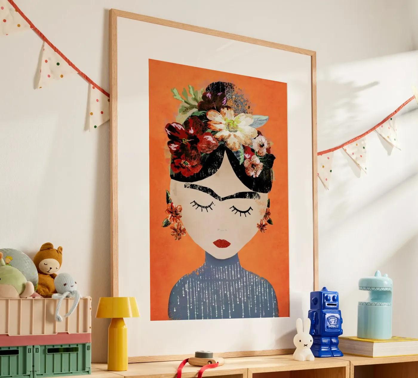 Frida (Orange) poster da treechild