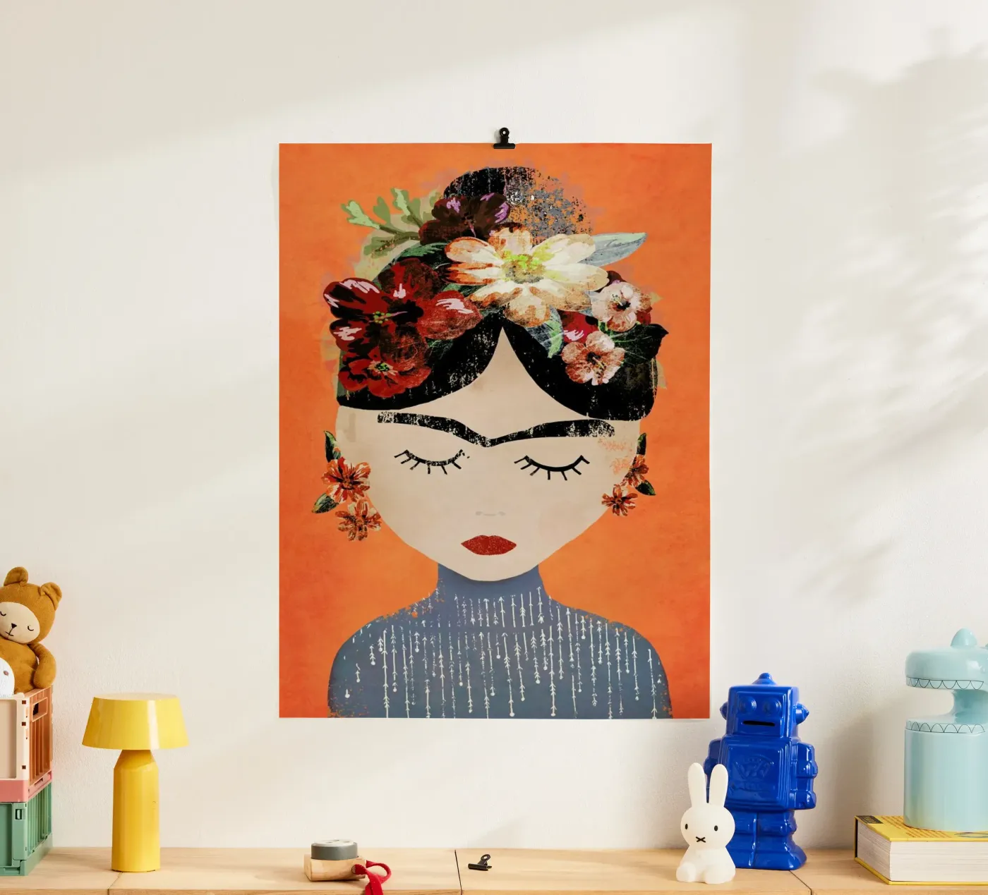 Frida (Orange) poster da treechild