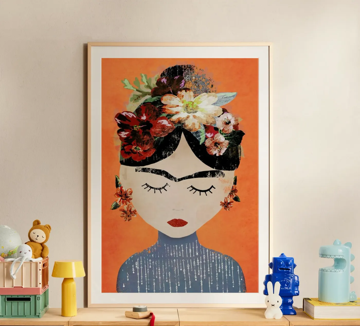 Frida (Orange) poster da treechild