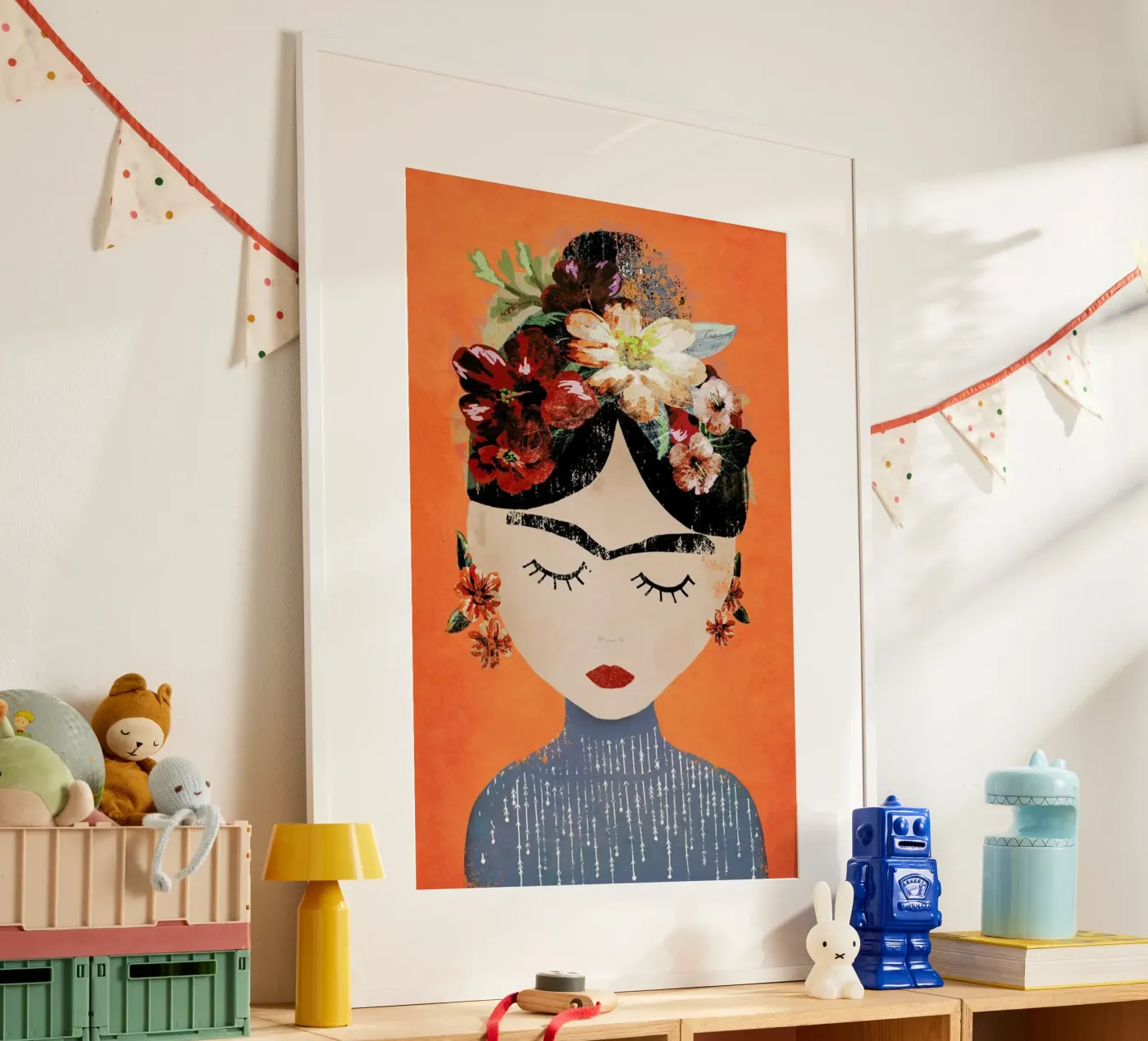 Frida (Orange) poster da treechild