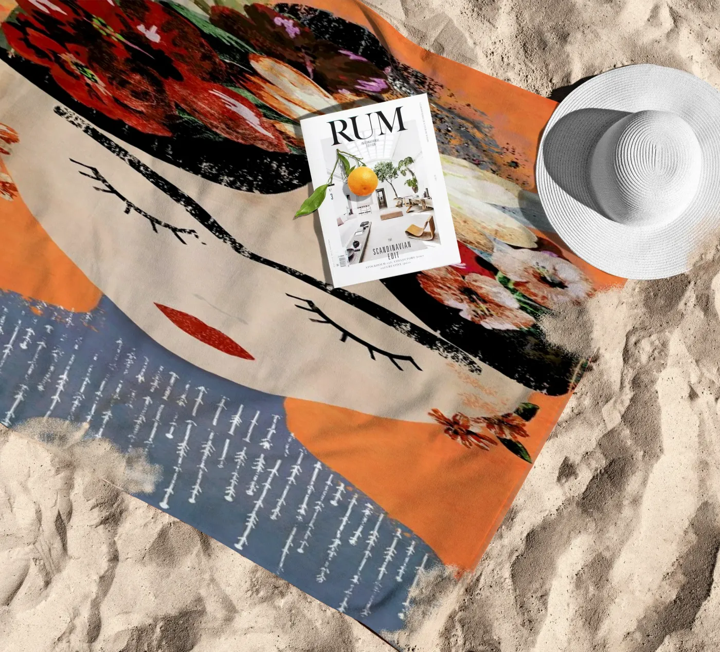 Frida (Orange) telo mare da treechild