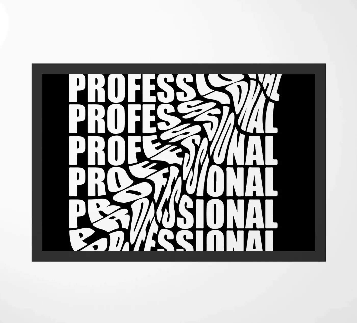 PROFESSIONAL doormat by SMRT STUDIO