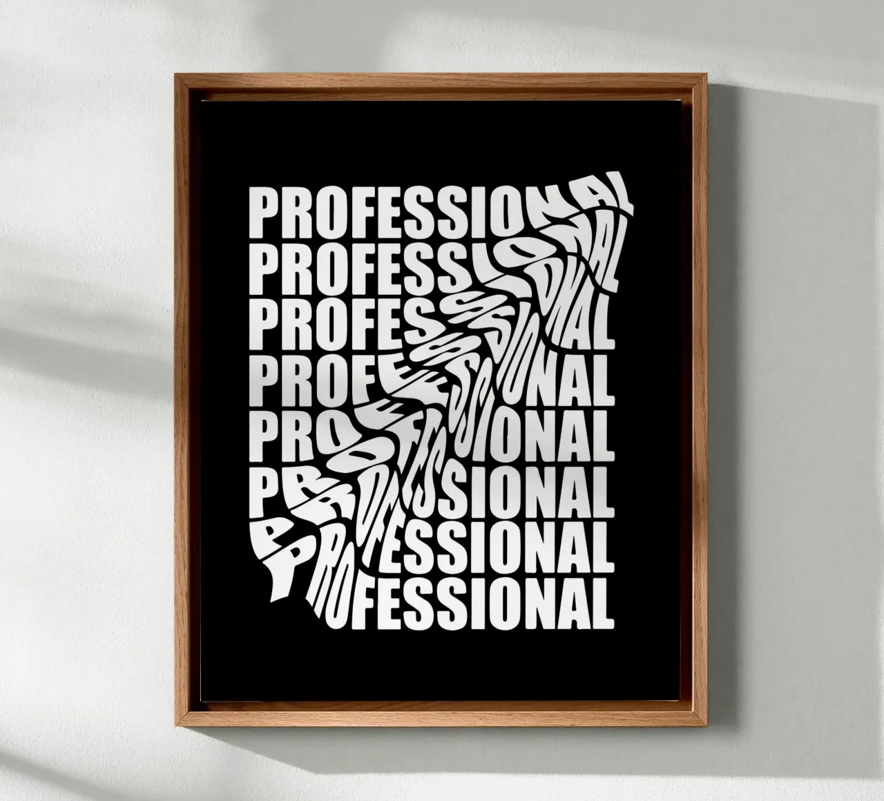 PROFESSIONAL tela con Cornice a cassetta da Einfach Uebel