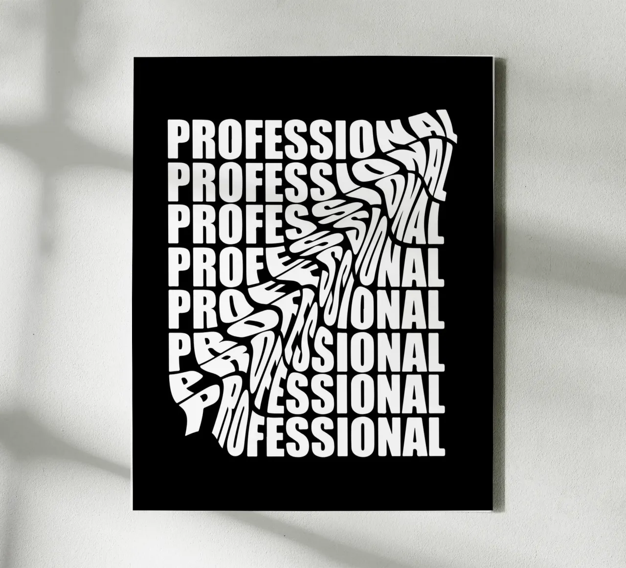 PROFESSIONAL tela con Cornice a cassetta da Einfach Uebel