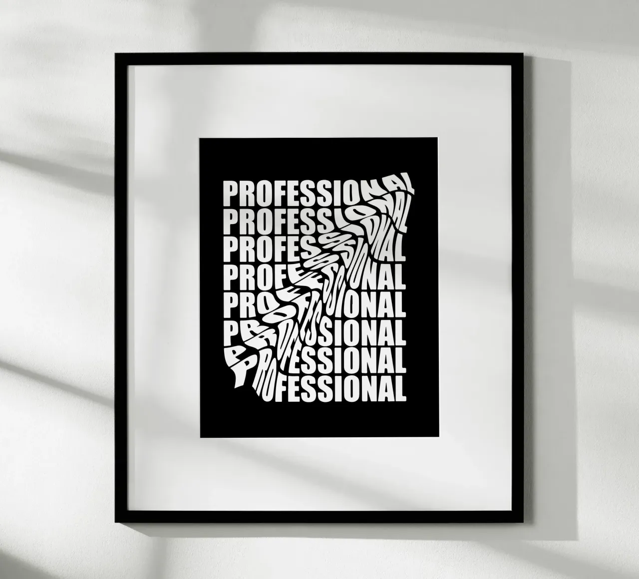 PROFESSIONAL poster van Einfach Uebel