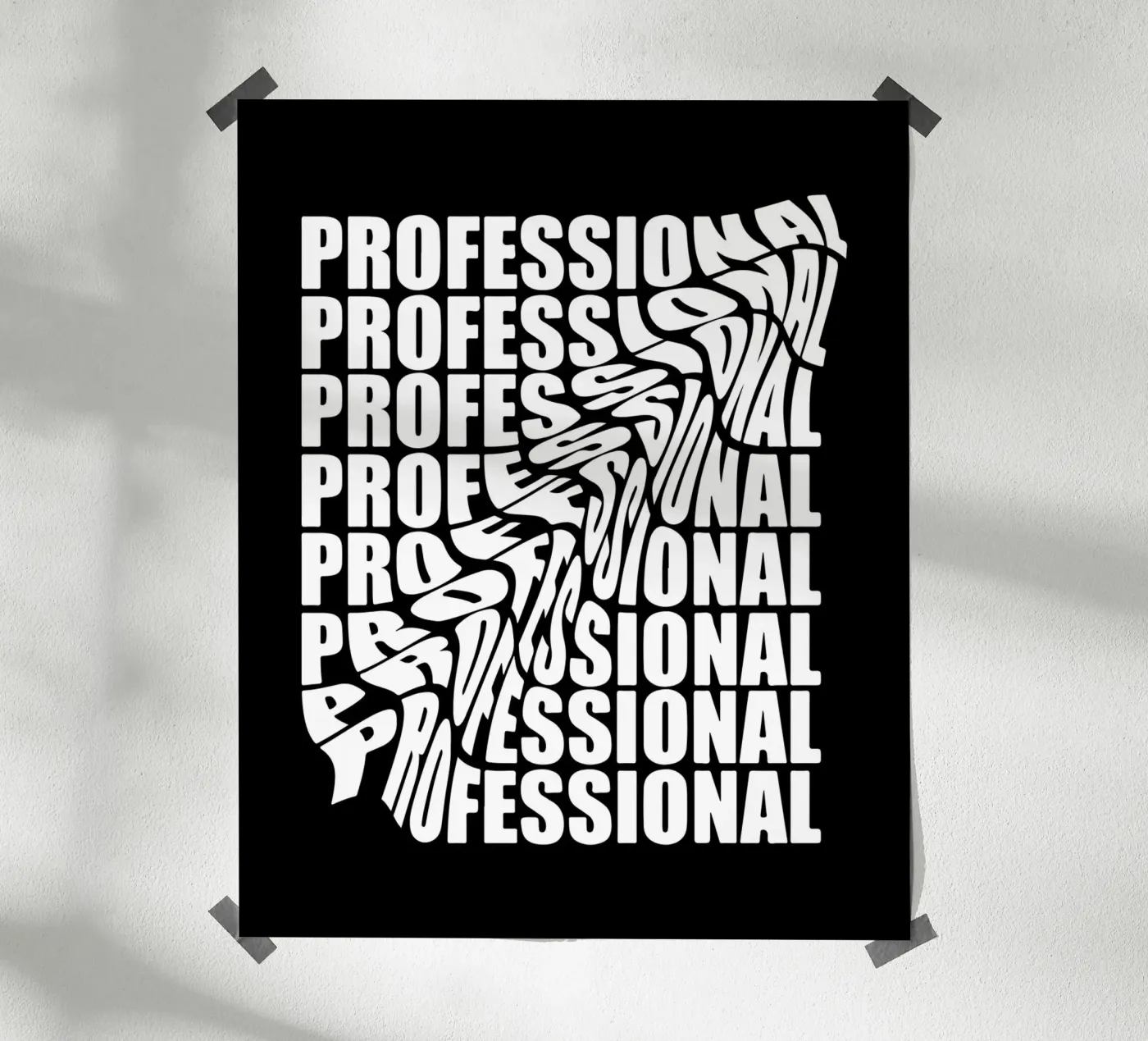 PROFESSIONAL poster de SMRT STUDIO