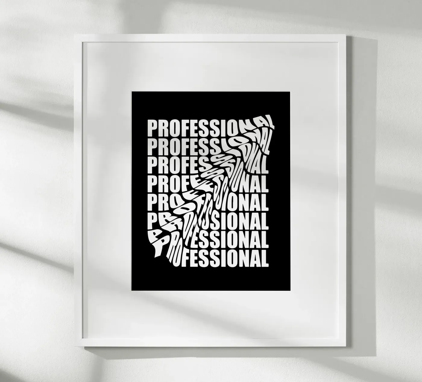 PROFESSIONAL poster by BAWA