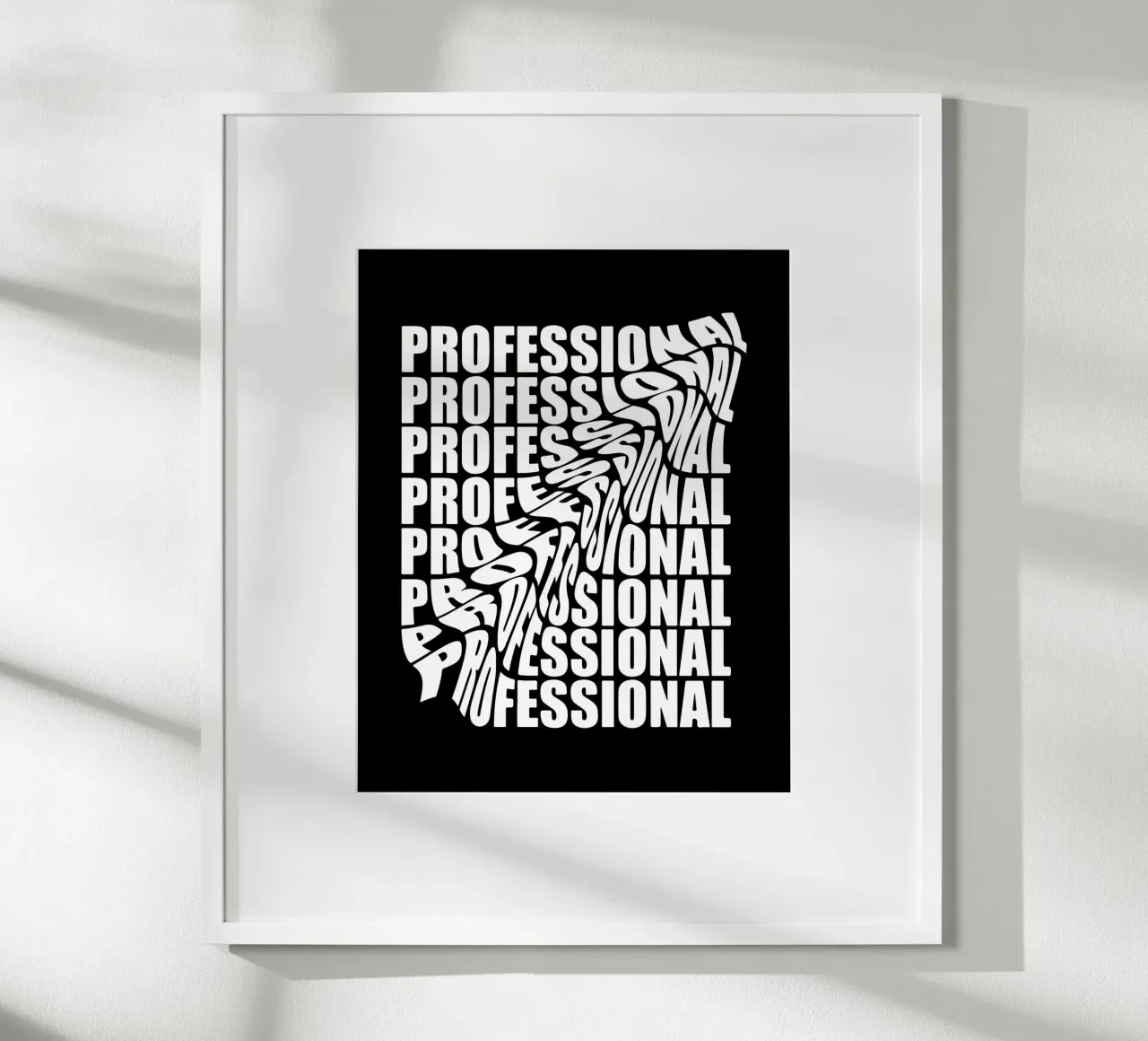 PROFESSIONAL poster van Einfach Uebel