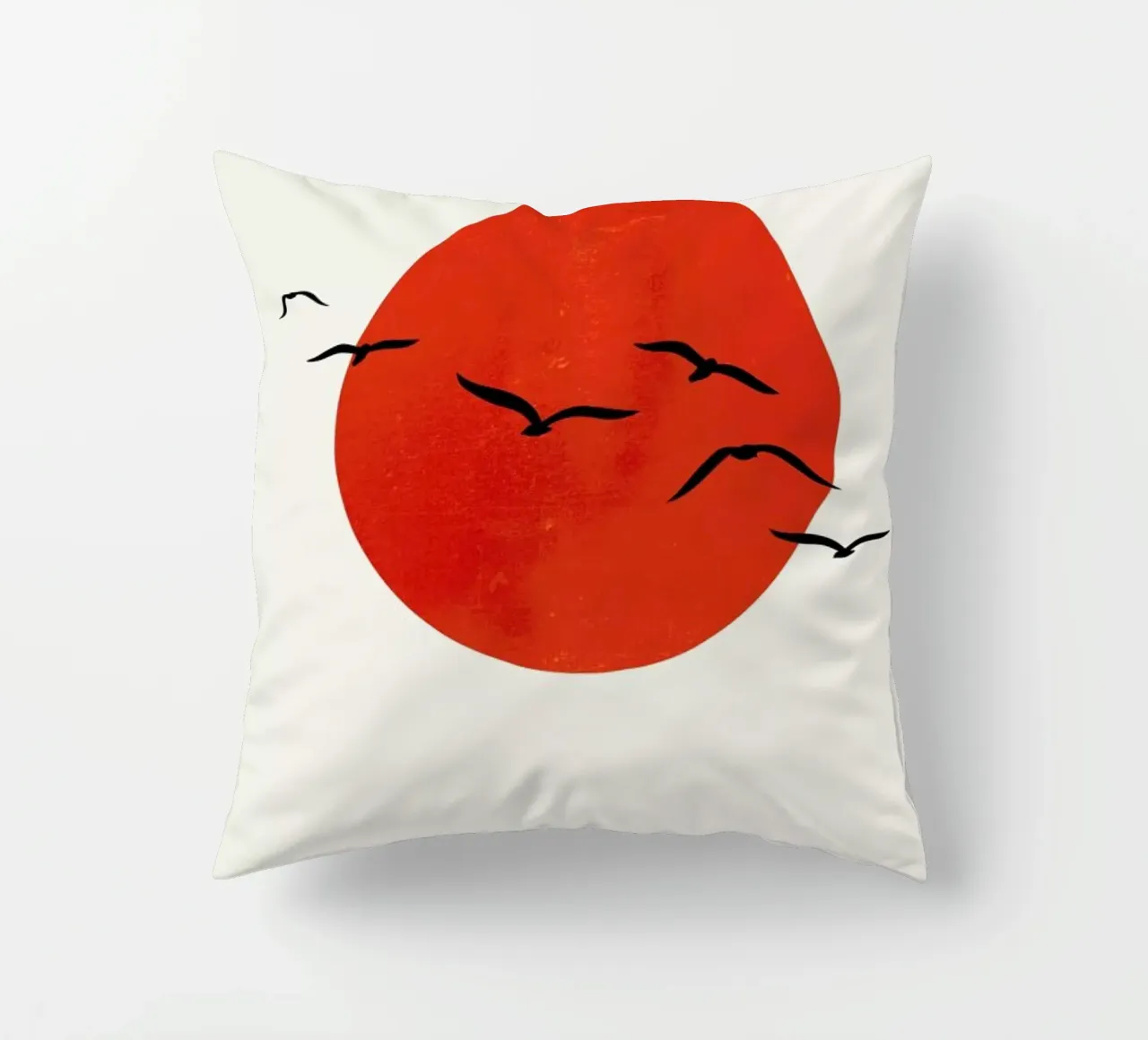 A Sunny Day decorative cushion by Kubistika