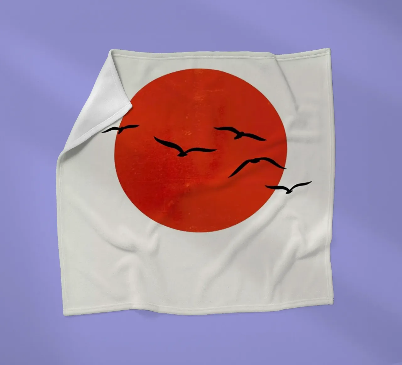 A Sunny Day fleece blanket by Kubistika