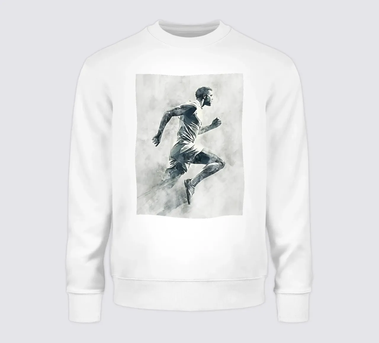 Running art Sweatshirt von Mateo