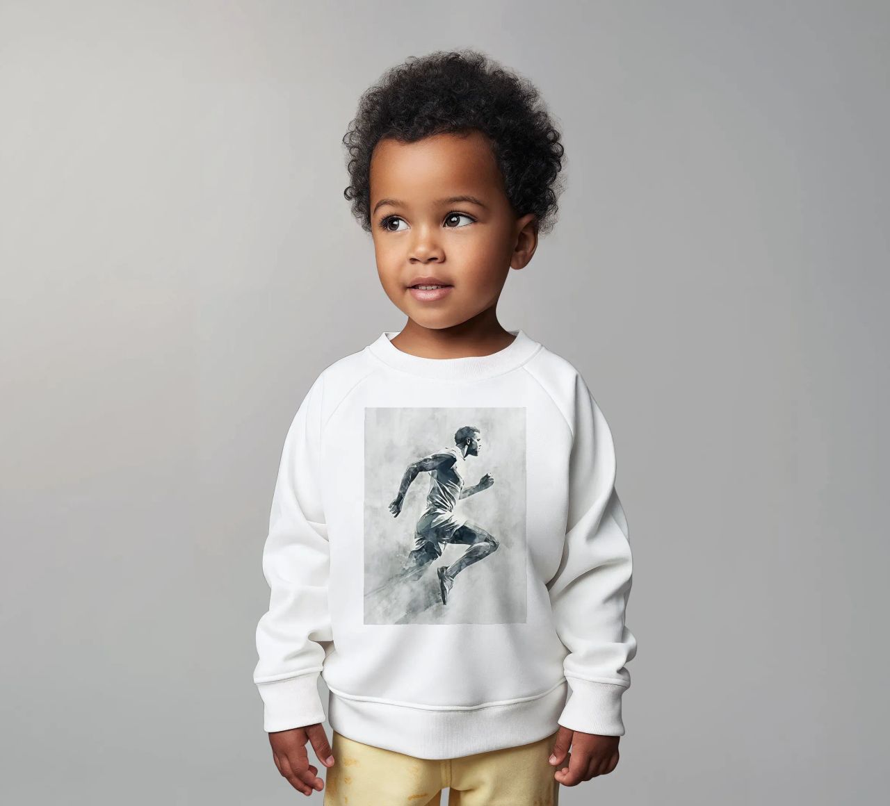 Running art sweat pour bébé de Mateo