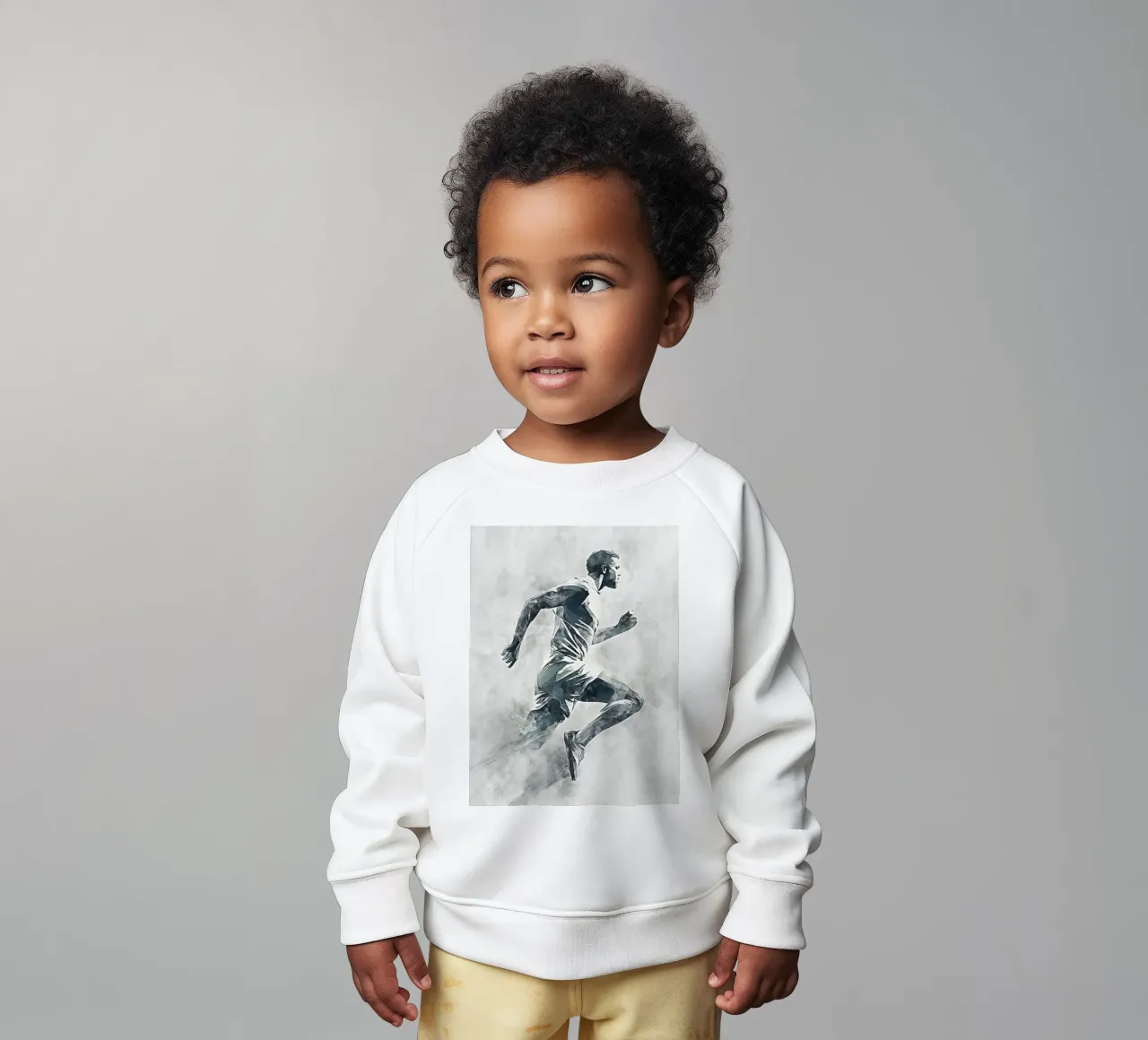 Running art sweat pour bébé de Mateo