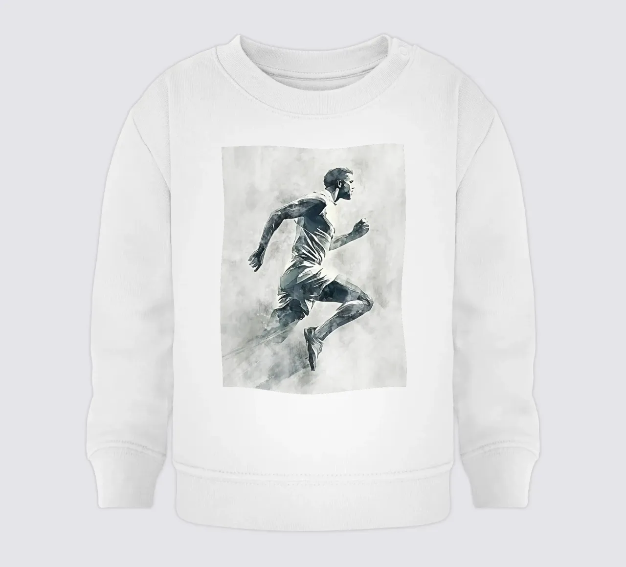 Running art felpa neonato da Mateo