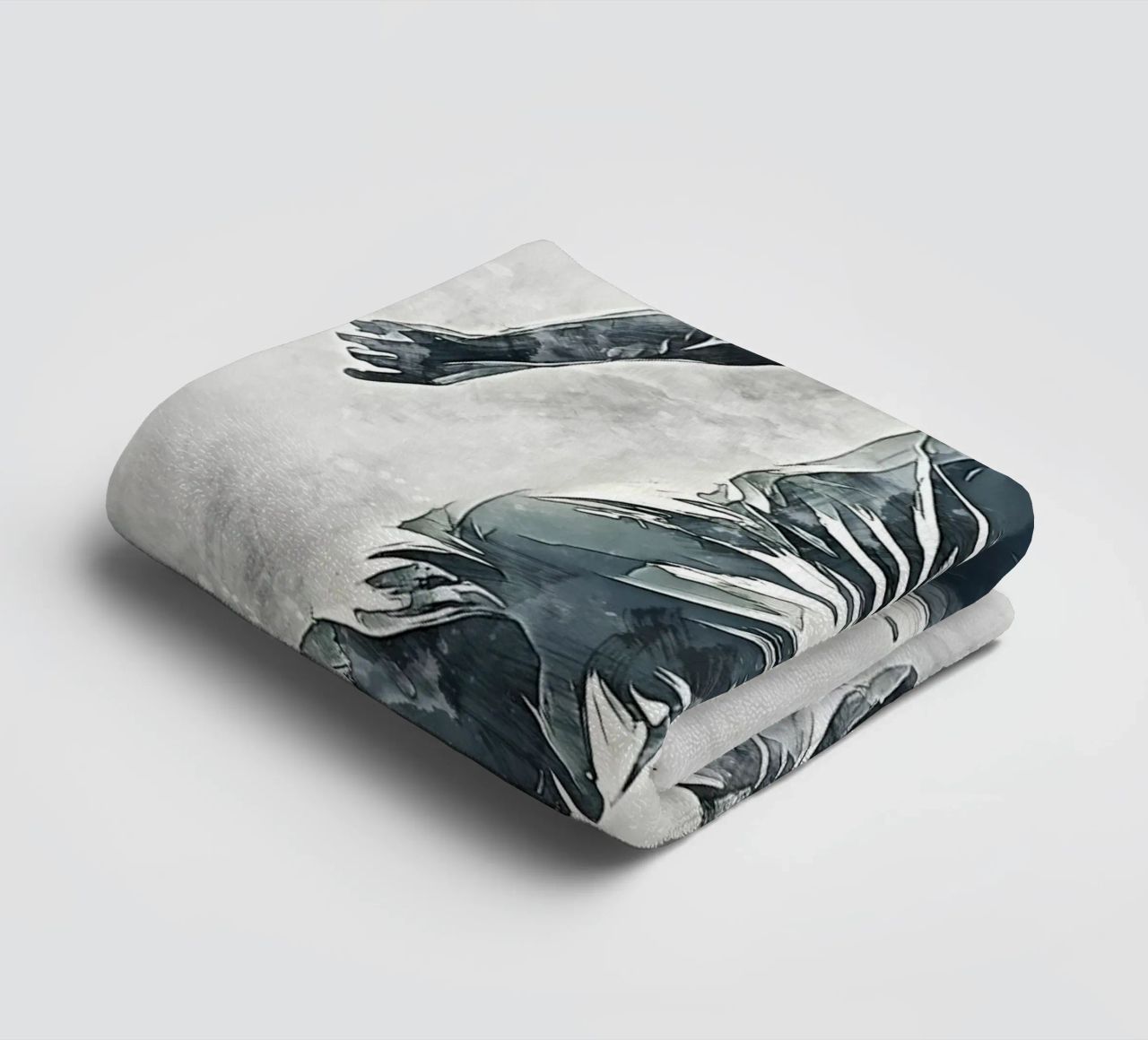 Running art serviette de bain de Mateo