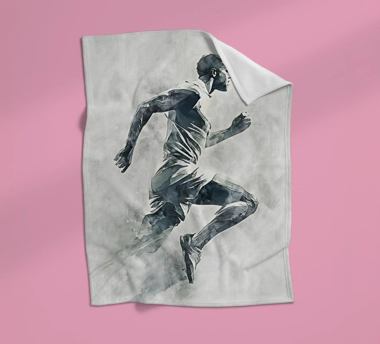 Running art coperta in pile da Mateo