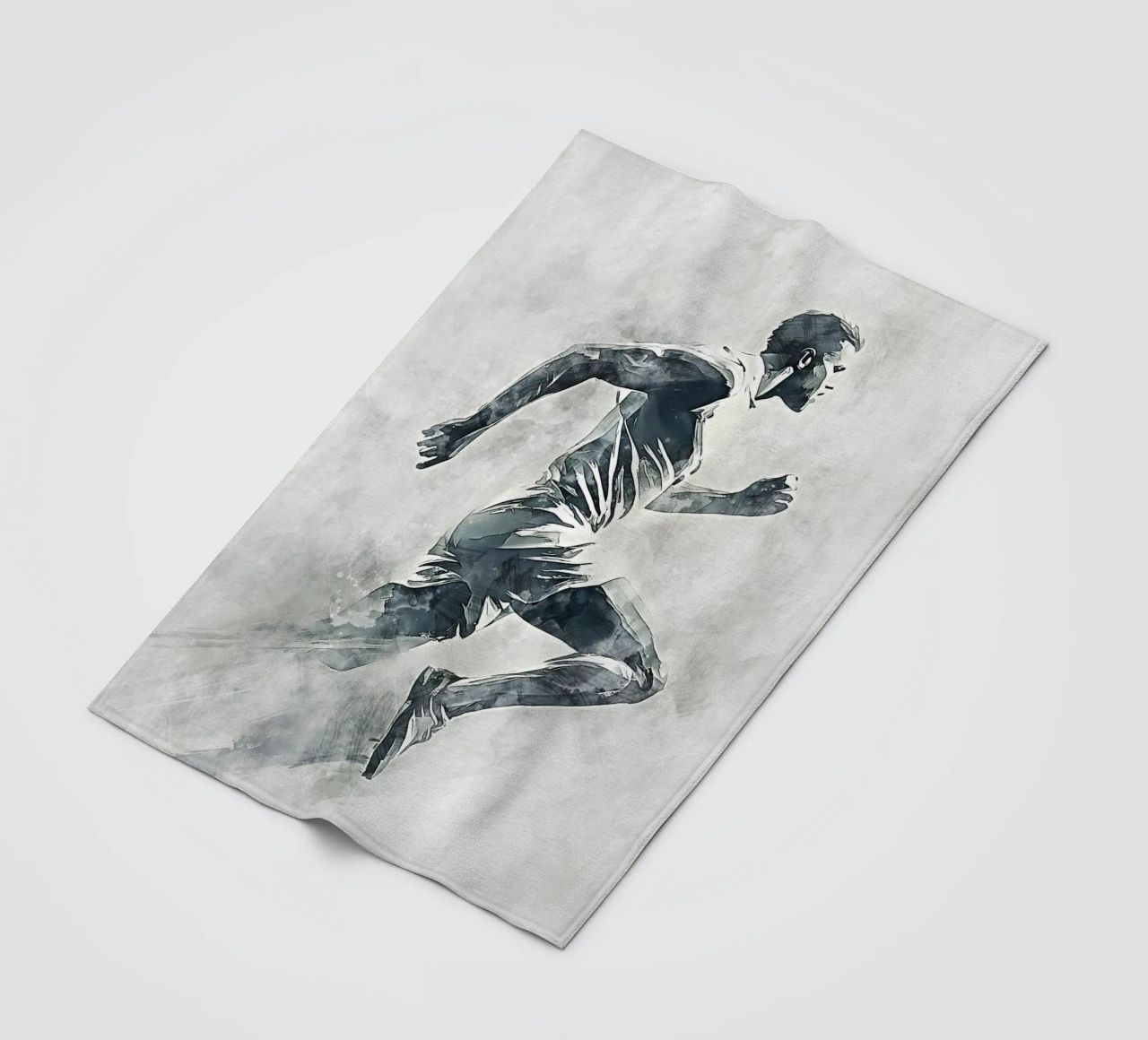 Running art coperta in pile da Mateo