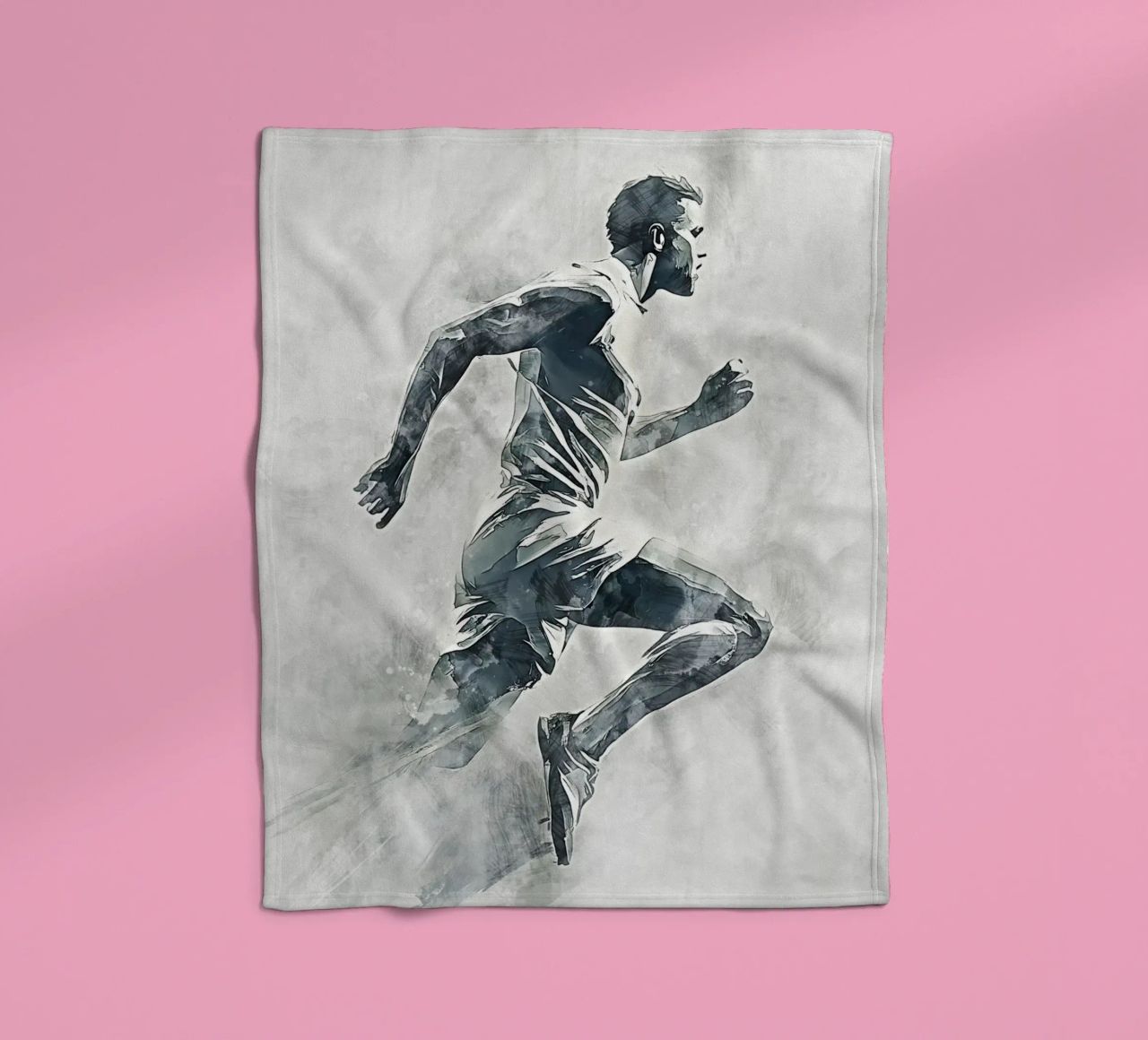 Running art coperta in pile da Mateo