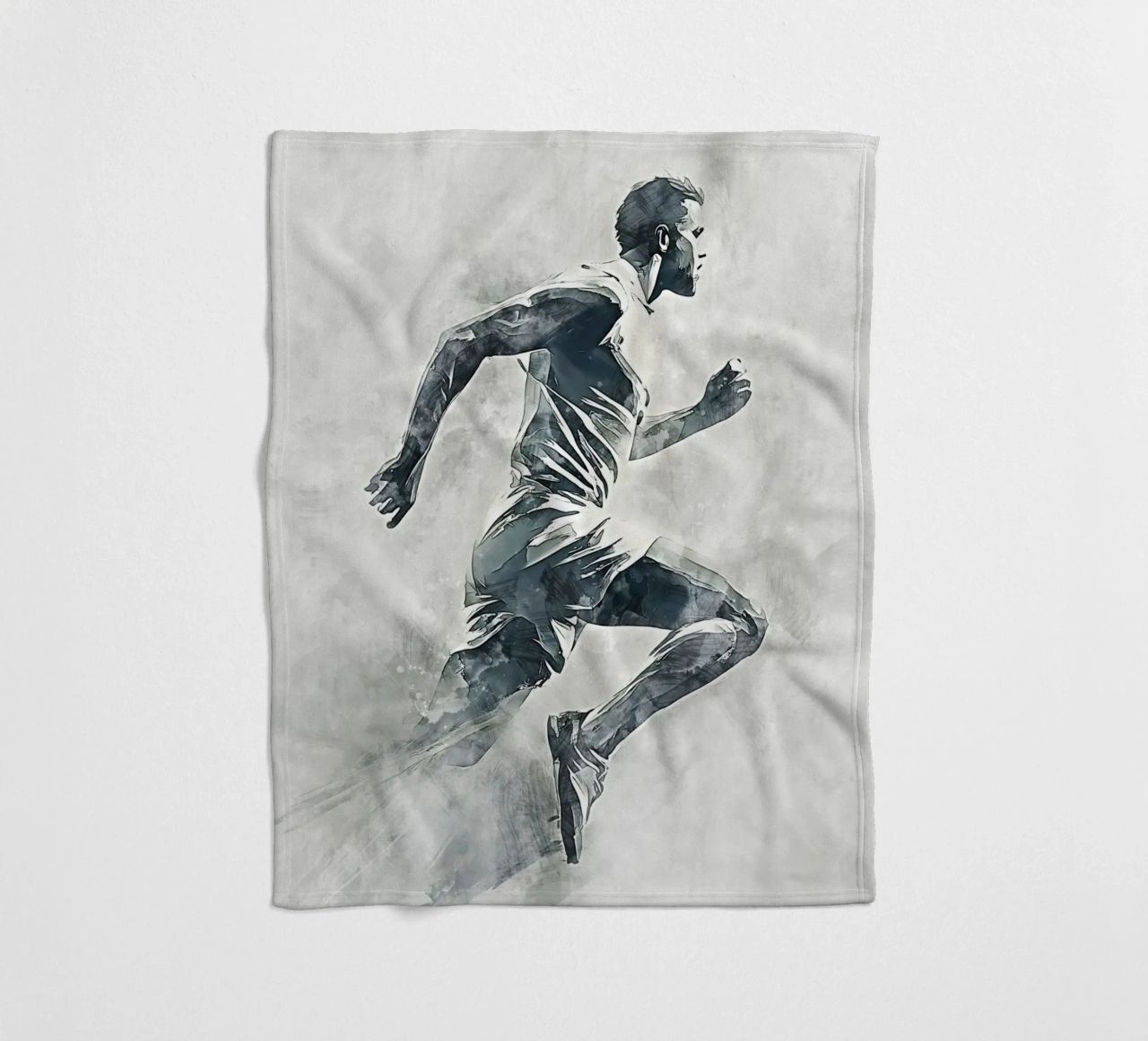 Running art coperta in pile da Mateo