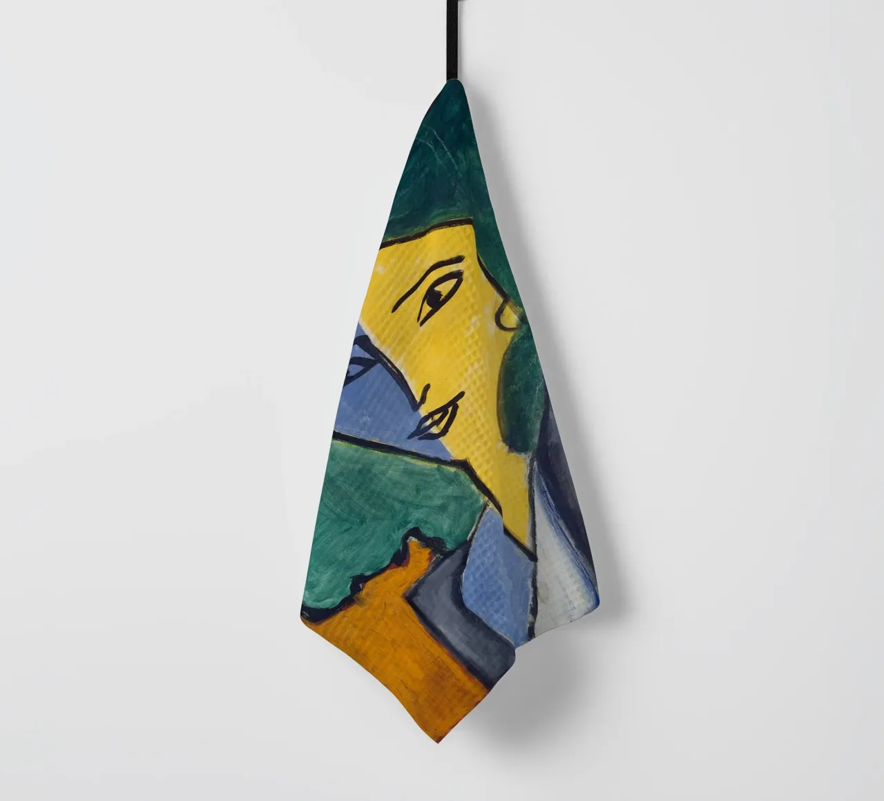 Ritratto di Matisse stampato | Fauvismo Arte moderna iconica canovaccio da cucina da NorwesClub