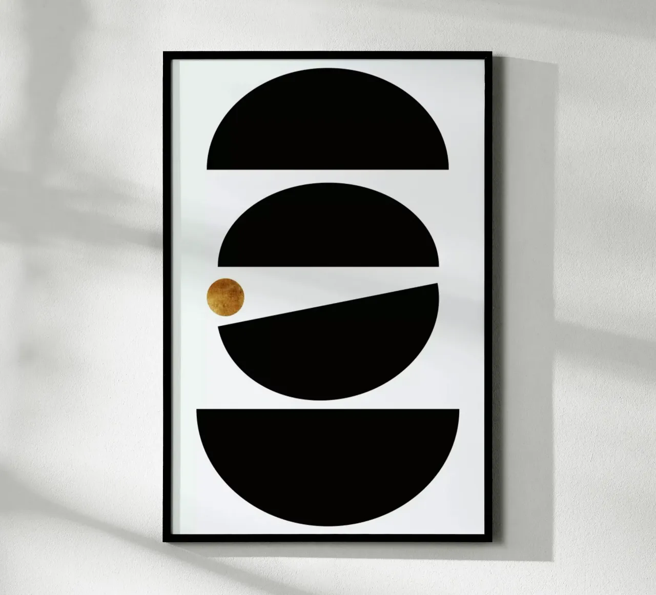 Mid Century Study No 12 poster con telaio in alluminio da Froilein Juno