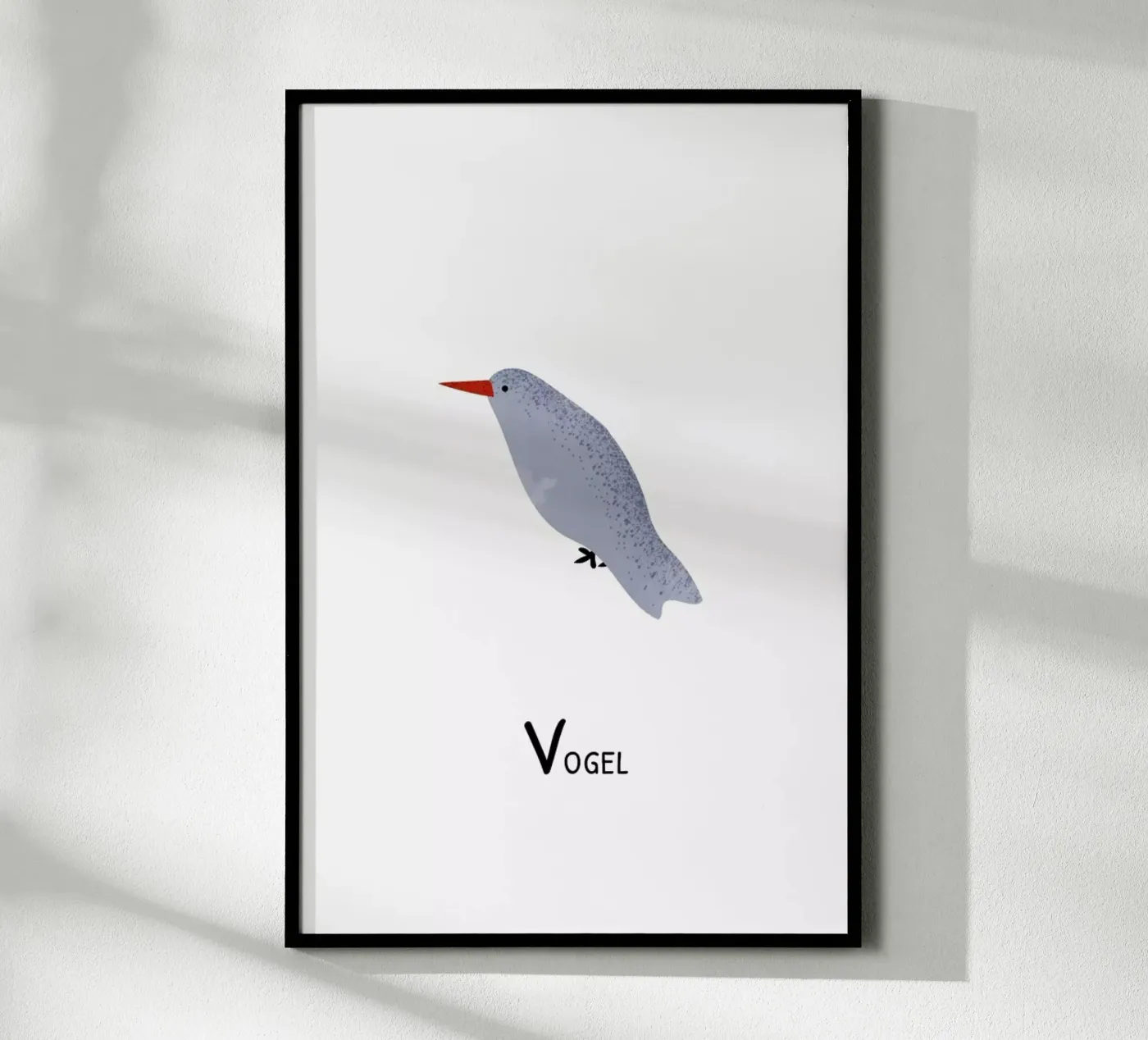 Vogel poster by Little Flourishes