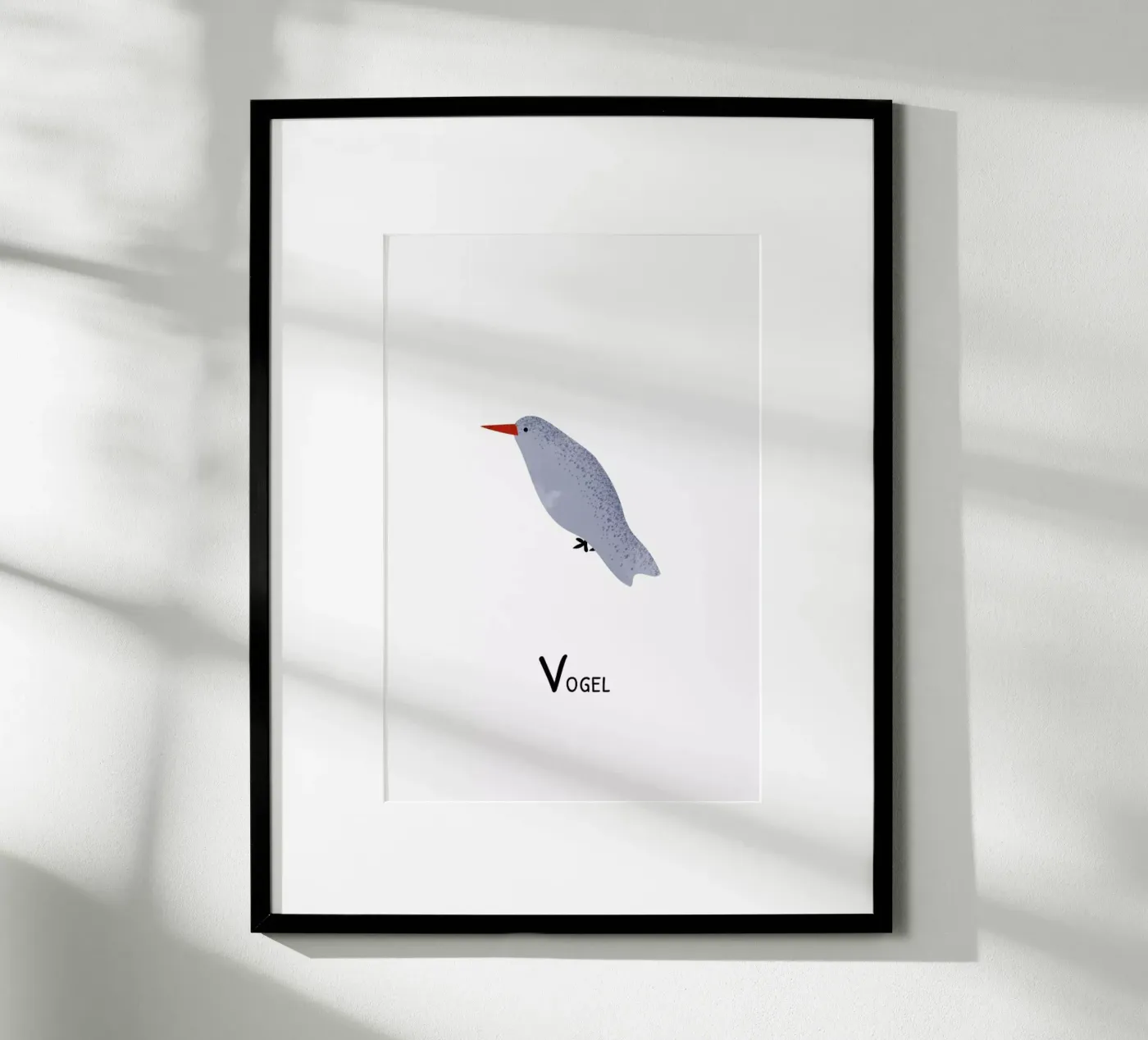Vogel poster by Little Flourishes